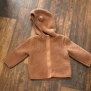 Joe Fresh Tan Baby Hoodie